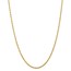 14k Yellow Gold 3.0 mm Diamond Cut Quadruple Rope Chain - 28 in.