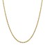 14k Yellow Gold 3.0 mm Semi-Solid Rope Chain - 22 in.