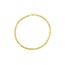 14K Yellow Gold 3.1 mm Cuban Chain Bracelet W Lobster - 7.25 in.