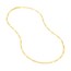 14K Yellow Gold 3.2 mm Figaro Chain w/ Lobster Clasp - 16 in.