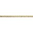 14k Yellow Gold 3.20 mm Anchor Chain Bracelet - 10 in.