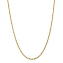 14k Yellow Gold 3.20 mm Diamond Cut Rope Chain - 36 in.