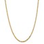14k Yellow Gold 3.25 mm Byzantine Chain - 22 in.
