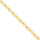 14K Yellow Gold 3.35 mm Diamond Cut Valentino Chain - 18in.