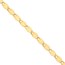 14K Yellow Gold 3.35 mm Diamond Cut Valentino Chain - 18in.