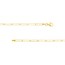 14K Yellow Gold 3.4 mm Fancy Chain w/ Lobster Clasp - 24 in.