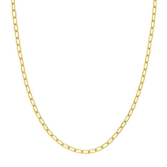 14K Yellow Gold 3.45 mm Forzentina Chain w/ Lobster Clasp - 24 in 14K Yellow Gold 3.45 mm Forzentina Chain w/ Lobster Clasp - 24 in