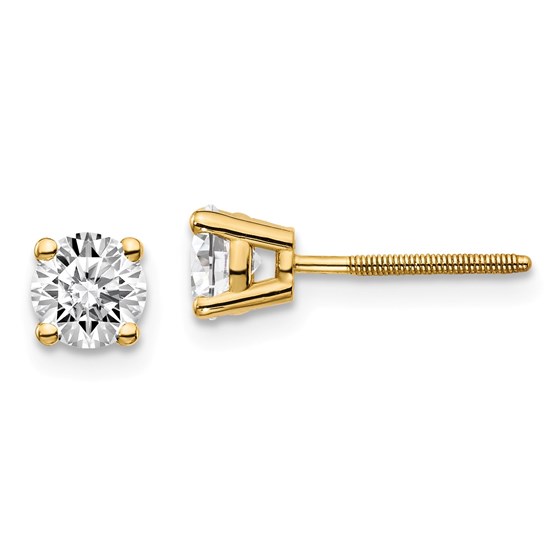 14k Yellow Gold 3/4ct Lab Grown Diamond Earring 14k Yellow Gold 3/4ct Lab Grown Diamond Earring