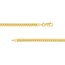 14K Yellow Gold 3.5 mm Curb Chain w/ Lobster Clasp - 18 in.