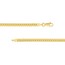 14K Yellow Gold 3.5 mm Curb Chain w/ Lobster Clasp - 24 in.