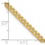 14K Yellow Gold 3.5mm Semi-Solid Miami Cuban Chain - 18 in.