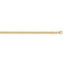 14k Yellow Gold 3.7 mm Franco Chain - 22 in.