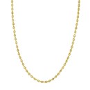14K Yellow Gold 3.7 mm Puff Mariner Chain - 18 in.