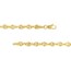 14K Yellow Gold 3.7 mm Puff Mariner Chain - 18 in.