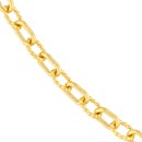 14K Yellow Gold 3.75 mm Alternating Link Chain - 18in.