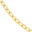 14K Yellow Gold 3.75 mm Alternating Link Chain - 18in.