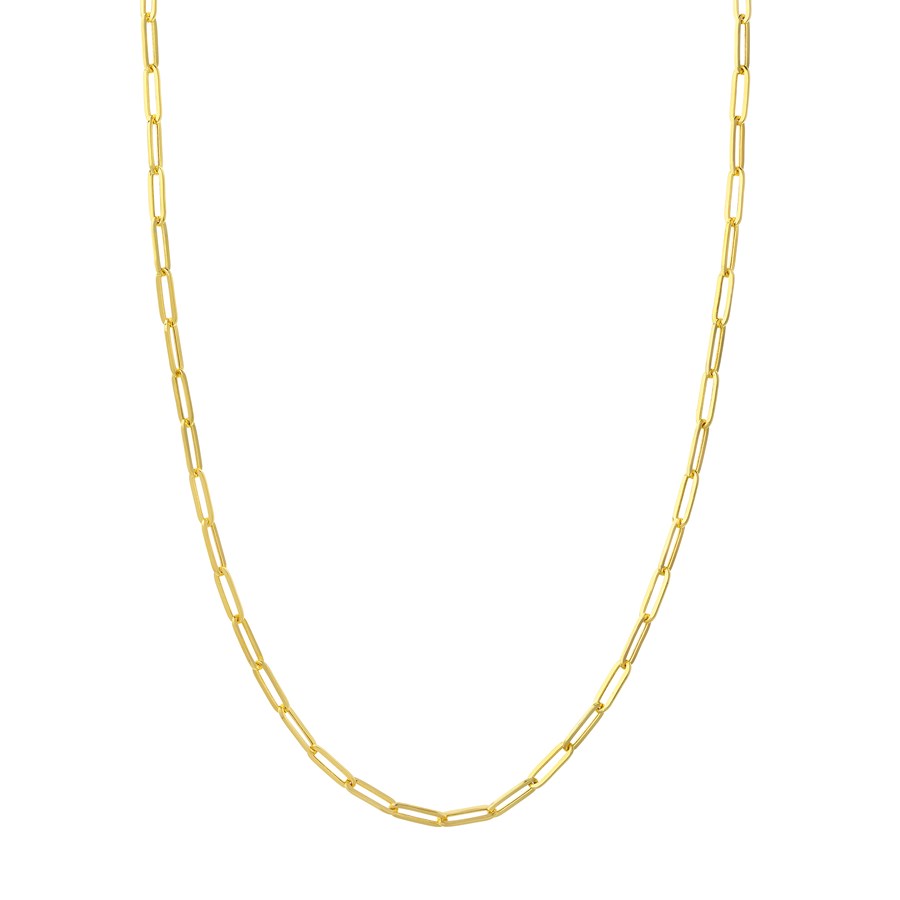 14K Yellow Gold 3.8 mm Forzentina Chain w/ Lobster Clasp - 16 in.