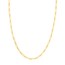 14K Yellow Gold 3.8 mm Forzentina Chain w/ Lobster Clasp - 18 in.
