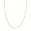 14K Yellow Gold 3.8 mm Forzentina Chain w/ Lobster Clasp - 18 in.