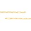 14K Yellow Gold 3.8 mm Forzentina Chain w/ Lobster Clasp - 18 in.