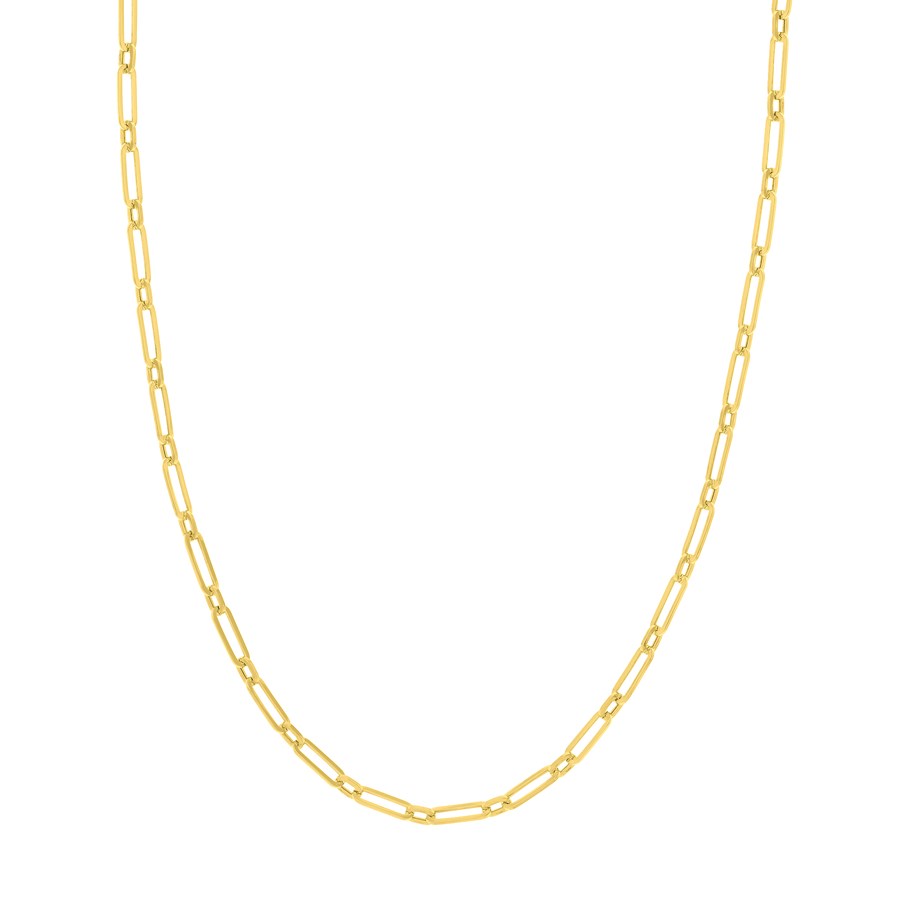 14K Yellow Gold 3.8 mm Forzentina Chain w/ Lobster Clasp - 20 in.