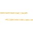14K Yellow Gold 3.8 mm Forzentina Chain w/ Lobster Clasp - 20 in.