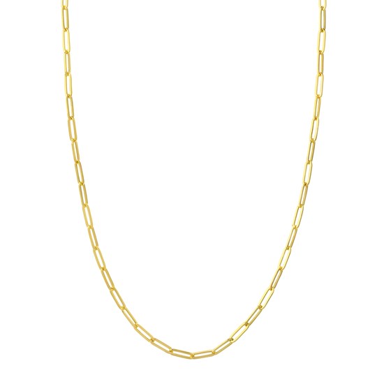 14K Yellow Gold 3.8 mm Forzentina Chain w/ Lobster Clasp - 30 in.