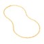 14K Yellow Gold 3.8 mm Textured Forzentina Chain - 18in.
