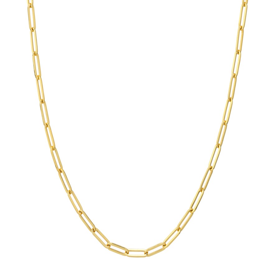 14K Yellow Gold 3.85 mm Forzentina Chain - 16 in.