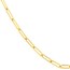 14K Yellow Gold 3.85mm Paperclip Chain - 18 in.