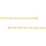 14K Yellow Gold 3.9 mm Forzentina Chain w/ Lobster Clasp - 18 in.