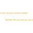 14K Yellow Gold 3.9 mm Forzentina Chain w/ Lobster Clasp - 30 in.