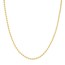 14K Yellow Gold 3 mm Bead Chain w/ Lobster Clasp - 22 in.