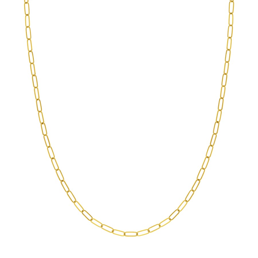 14K Yellow Gold 3 mm Link Chain w/ Lobster Clasp - 16 in.