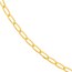 14K Yellow Gold 3 mm Long Link Curb - 18in.
