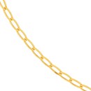 14K Yellow Gold 3 mm Long Link Curb - 24in.