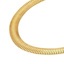 14K Yellow Gold 4.2 mm Diamond Cut Snake Chain - 16in.