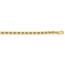 14k Yellow Gold 4.25 mm Diamond Cut Rope Chain - 22 in.