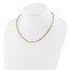 14K Yellow Gold 4.2mm Fancy Link Necklace - 18.25 in.