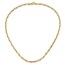 14K Yellow Gold 4.2mm Fancy Link Necklace - 18.25 in.