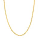 14K Yellow Gold 4.3 mm Bismark Chain w/ Lobster Clasp - 18 in.