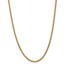 14k Yellow Gold 4.3 mm Solid Miami Cuban Chain - 22 in.