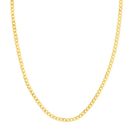 14K Yellow Gold 4.4 mm Cuban Chain w/ Lobster Clasp - 22 in. 14K Yellow Gold 4.4 mm Cuban Chain w/ Lobster Clasp - 22 in.