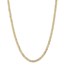 14k Yellow Gold 4.5 mm Open Concave Curb Chain - 26 in.