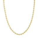 14K Yellow Gold 4.5 mm Puff Mariner Chain - 24 in.