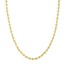 14K Yellow Gold 4.5 mm Puff Mariner Chain - 24 in.