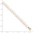 14k Yellow Gold 4-5 mm White Cultured Pearl Bracelet - 5 in.