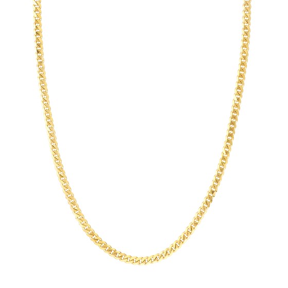 14K Yellow Gold 4.7 mm Cuban Chain w/ Lobster Clasp - 22 in.