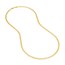 14K Yellow Gold 4.7 mm Cuban Chain w/ Lobster Clasp - 22 in.