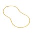 14K Yellow Gold 4.95 mm Cuban Chain w/ Lobster Clasp - 22 in.